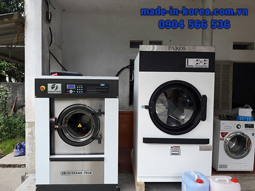 máy giặt chăn công nghiệp cleantech