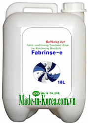 Fabric conditioner for wetcleaning fabrics for wool and silk Fabrinse-e