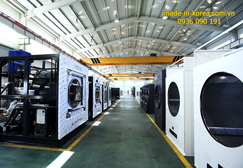 Máy giặt sấy công nghiệp đáp ứng nhu cầu giặt sấy số lượng lớn